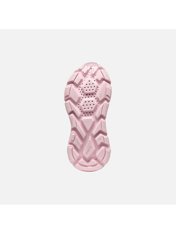 Geox Bílé dívčí tenisky Geox Flexyper Fast