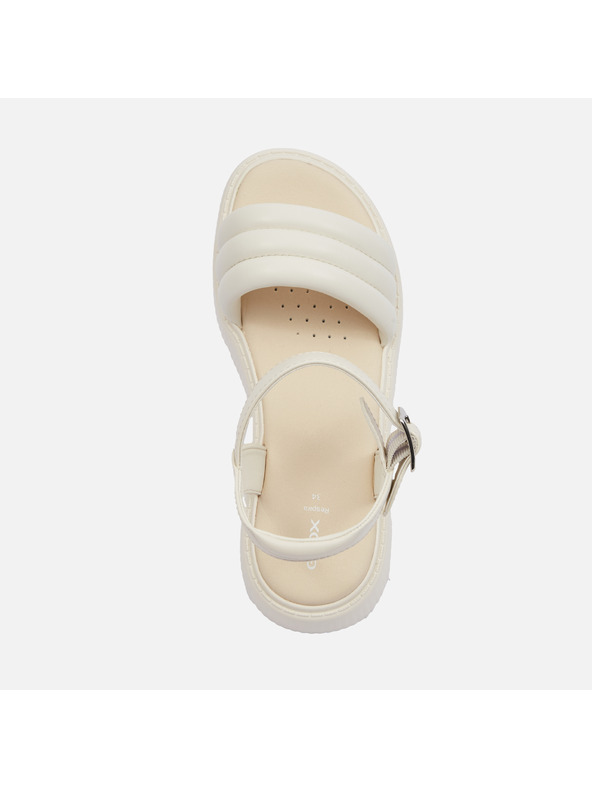Geox Krémové dívčí sandály Geox Kodette