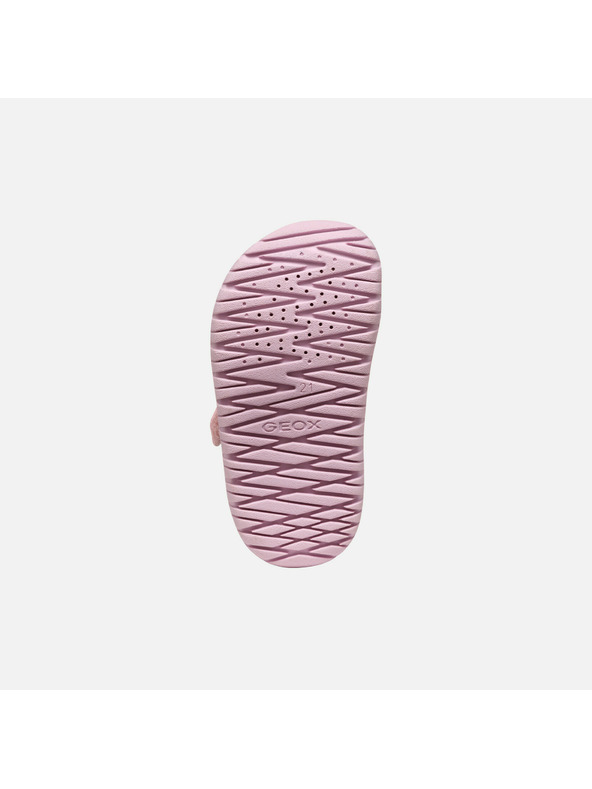 Geox Růžové dívčí sandály Geox Fusbetto