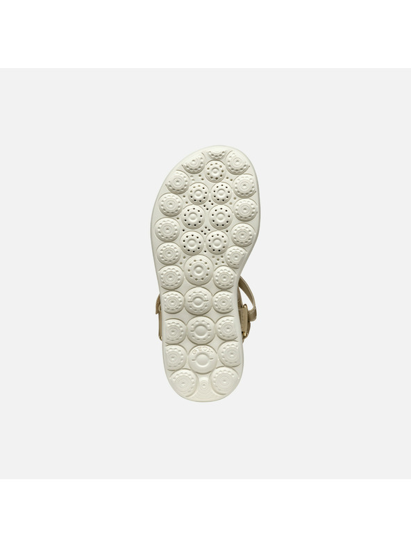 Geox Zlaté dívčí sandály Geox Puffypop