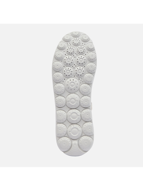 Geox Bílé dívčí tenisky Geox Puffypop