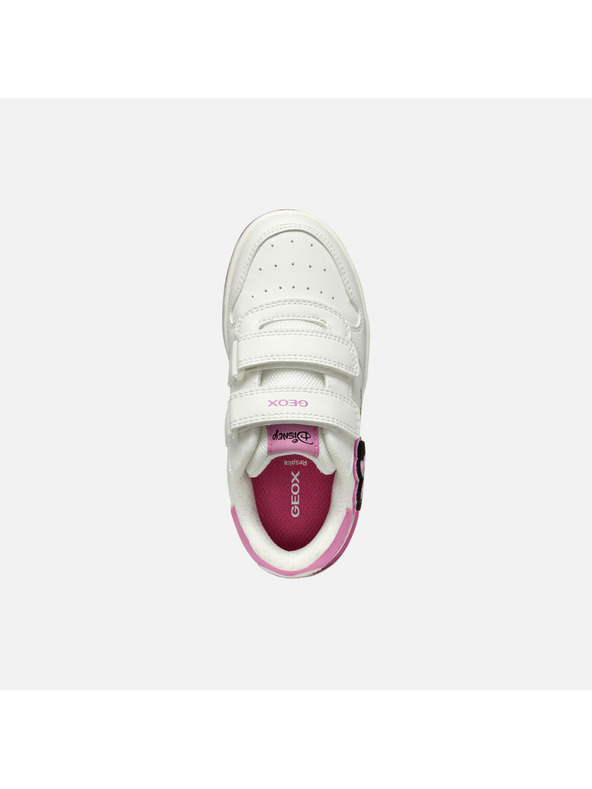 Geox Bílé dívčí tenisky Geox Washiba