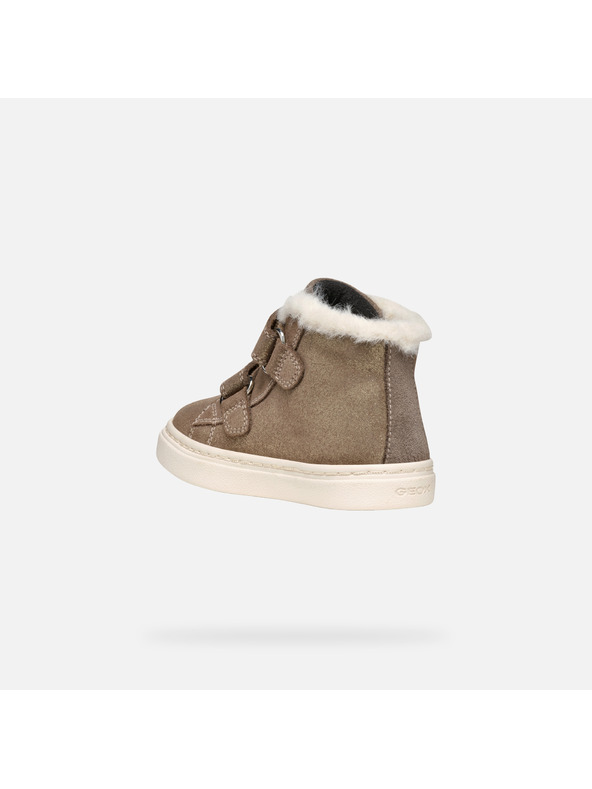 Geox Šedé dívčí tenisky Geox Nashik  Wpf