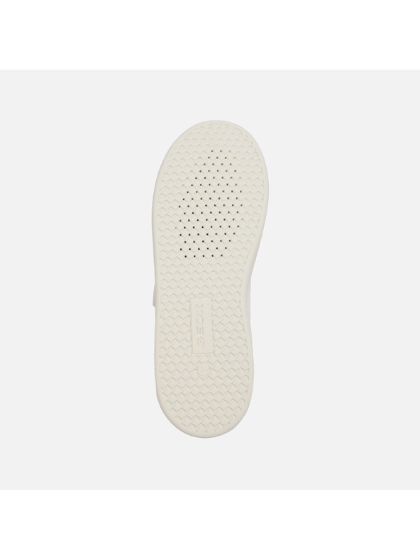 Geox Bílé dívčí tenisky Geox Eclyper