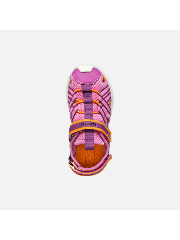 Geox Růžové dívčí sandály Geox Airadyum