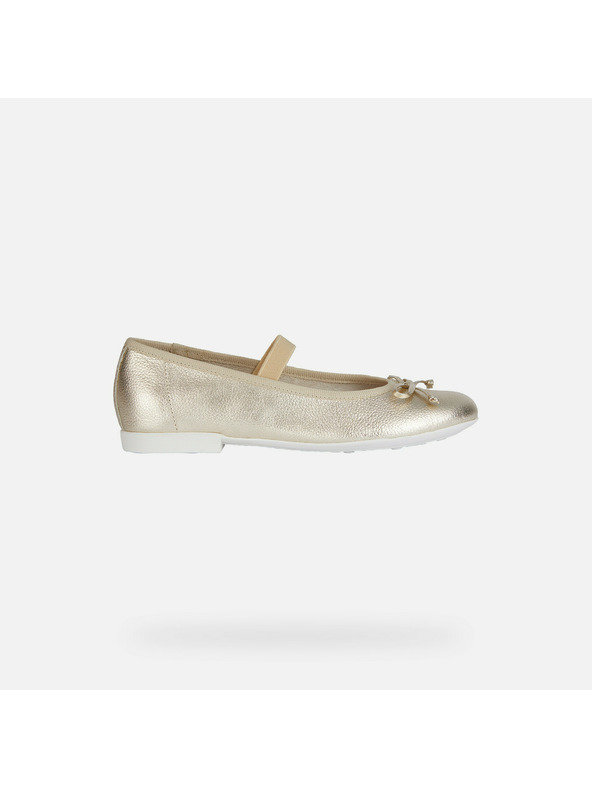 Geox Zlaté dívčí baleríny Geox Plie