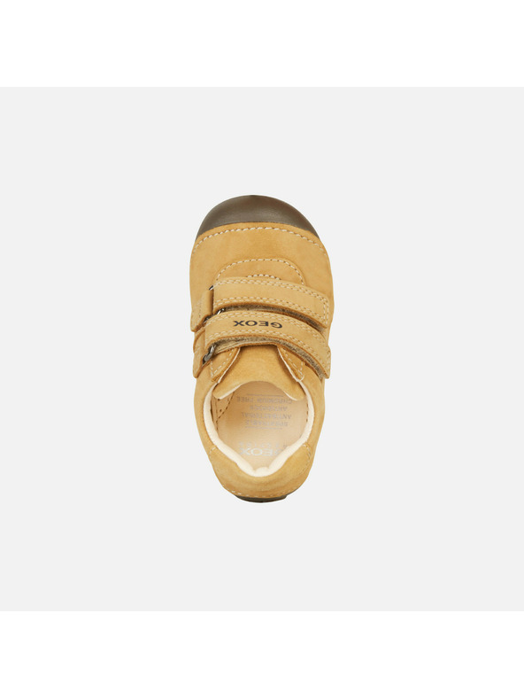 Geox Světle hnědé chlapecké boty pro první kroky Geox Tutim