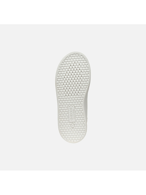 Geox Bílé chlapecké tenisky Geox Eclyper