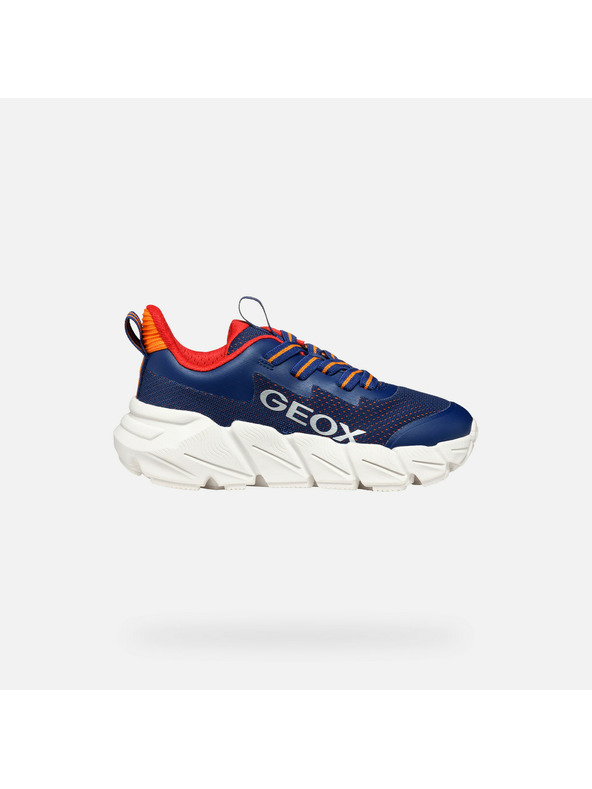 Geox Tmavě modré chlapecké tenisky Geox Flexyper Fast