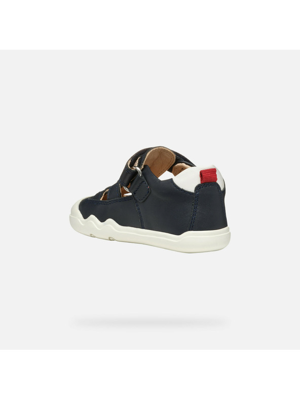 Geox Tmavě modré chlapecké barefoot tenisky Geox Steppieup