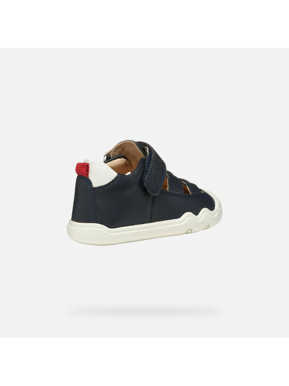 Geox Tmavě modré chlapecké barefoot tenisky Geox Steppieup