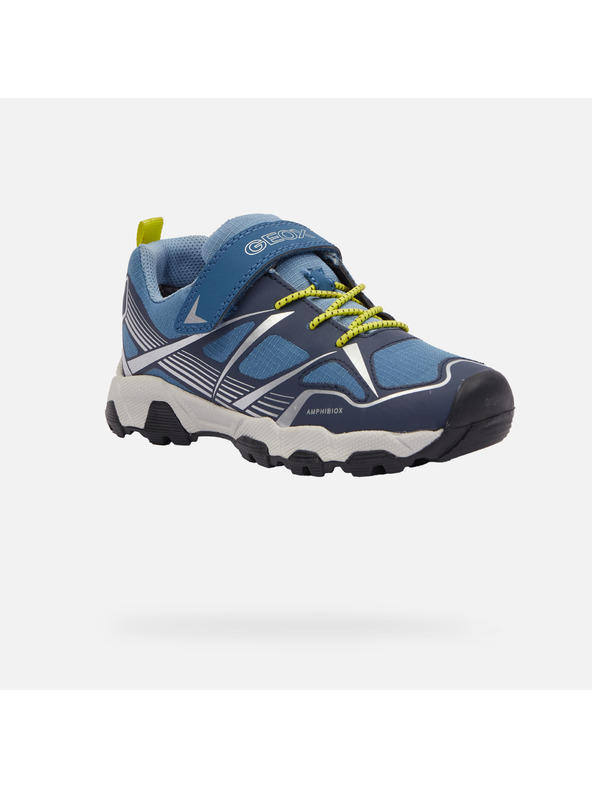 Geox Modré chlapecké tenisky Geox Magnetar B ABX