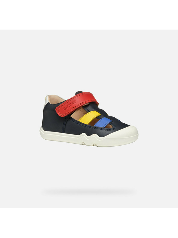 Geox Tmavě modré chlapecké barefoot tenisky Geox Steppieup