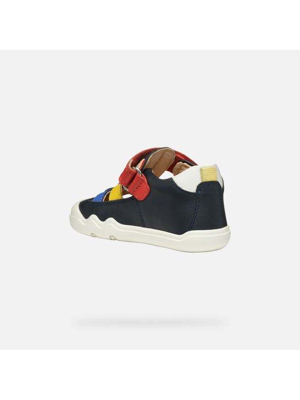 Geox Tmavě modré chlapecké barefoot tenisky Geox Steppieup