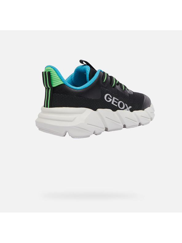 Geox Černé chlapecké tenisky Geox Fast