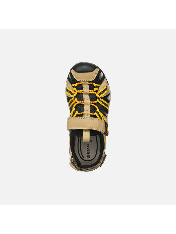 Geox Béžové chlapecké sandály Geox Borealis
