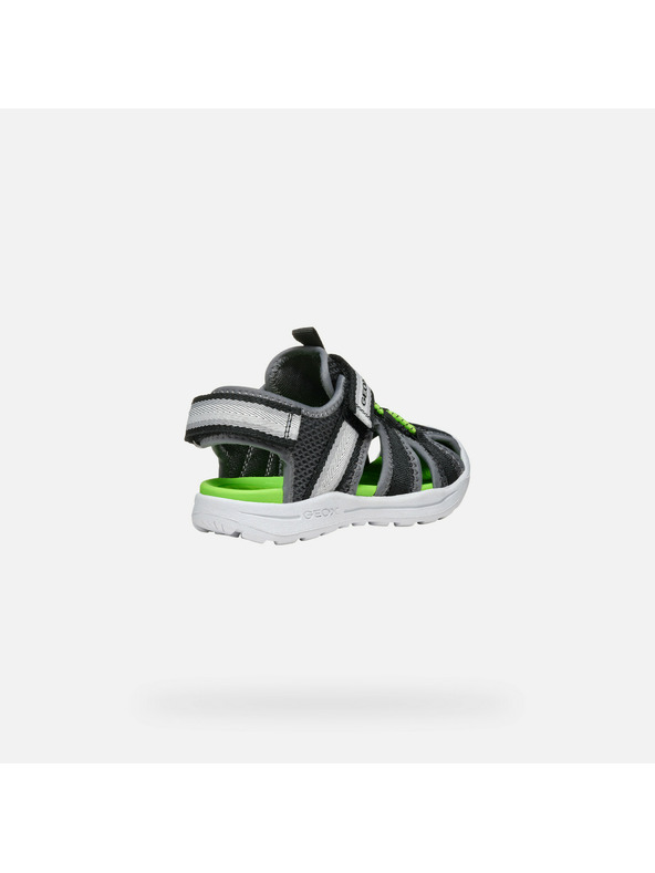 Geox Šedé chlapecké sandály Geox Vaniett