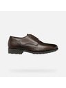 Geox Hnědá pánská společenská obuv Geox Walk Pleasure F