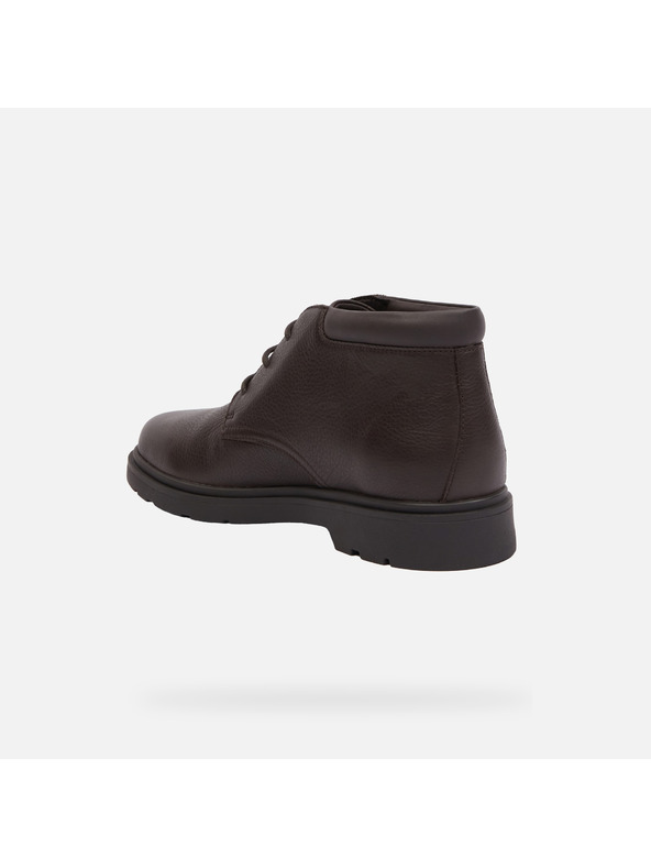 Geox Hnědá pánská kotníková obuv Geox Spherica EC1