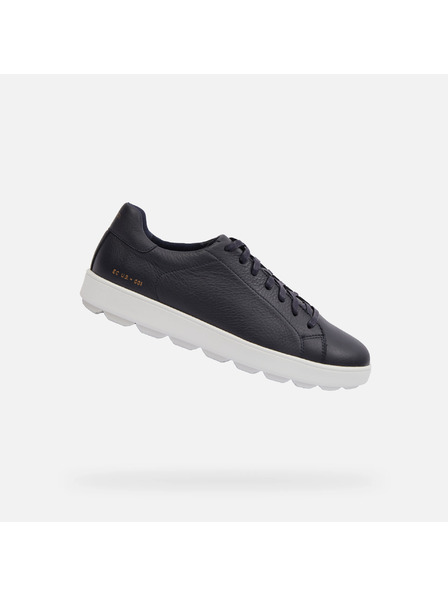 Geox Tmavě modré pánské tenisky Geox Spherica Ecub-1