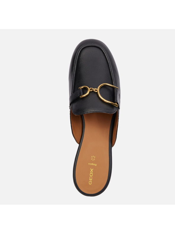 Geox Černé dámské mokasíny Geox Palmaria