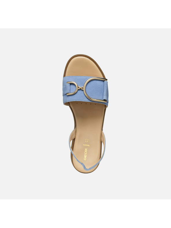 Geox Světle modré dámské sandály Geox Naileen