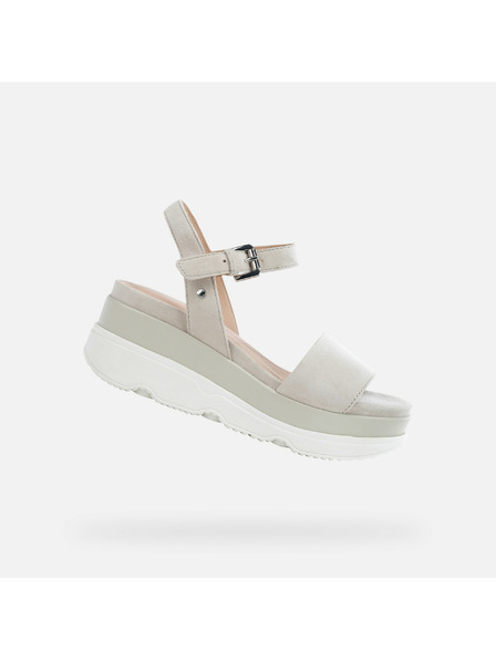 Geox Béžové dámské sandály Geox Gardenia