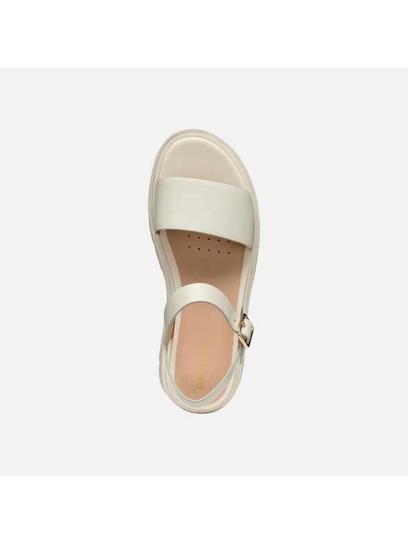 Geox Béžové dámské sandály Geox Adacter S