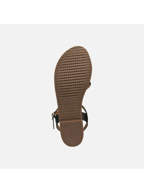 Geox Černé dámské sandály Geox Sozy Plus