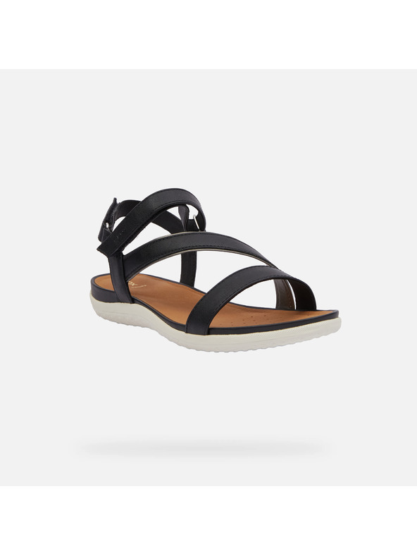 Geox Černé dámské sandály Geox Vega