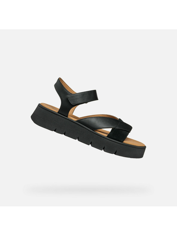 Geox Černé dámské sandály Geox Dandra 40
