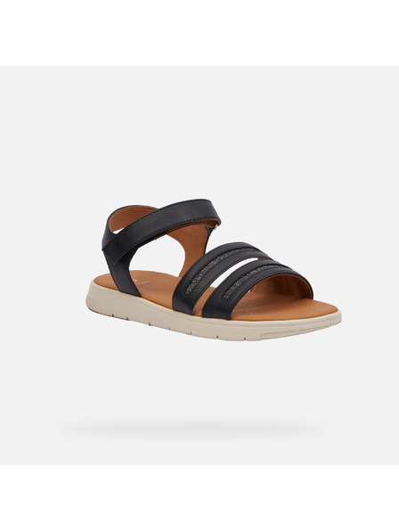 Geox Černé dámské sandály Geox Dandra