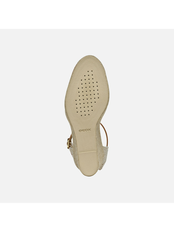Geox Světle hnědé dámské sandály Geox Gelsa Low