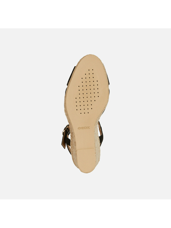 Geox Černé dámské sandály Geox Gelsa Low