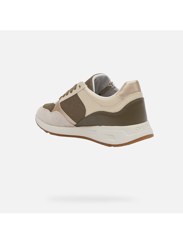 Geox Světle zelené dámské tenisky Geox Bulmya