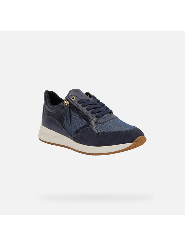Geox Tmavě modré dámské tenisky Geox Bulmya