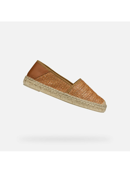 Geox Světle hnědé dámské espadrilky Geox Lampedusa