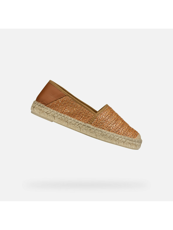 Geox Světle hnědé dámské espadrilky Geox Lampedusa