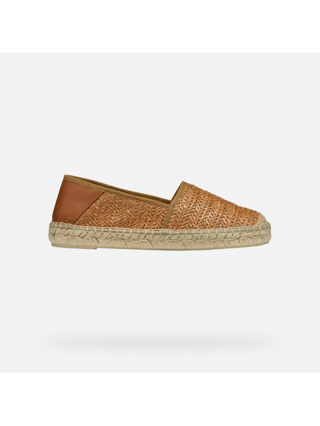 Geox Světle hnědé dámské espadrilky Geox Lampedusa