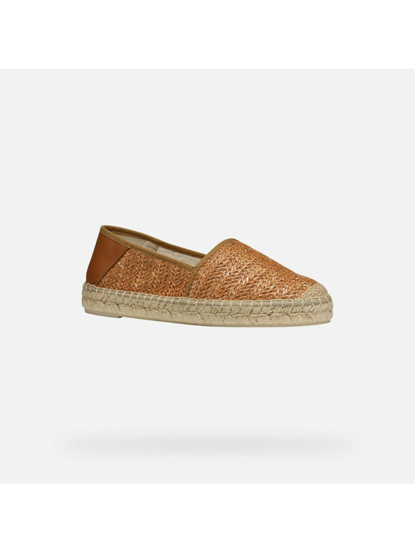 Geox Světle hnědé dámské espadrilky Geox Lampedusa