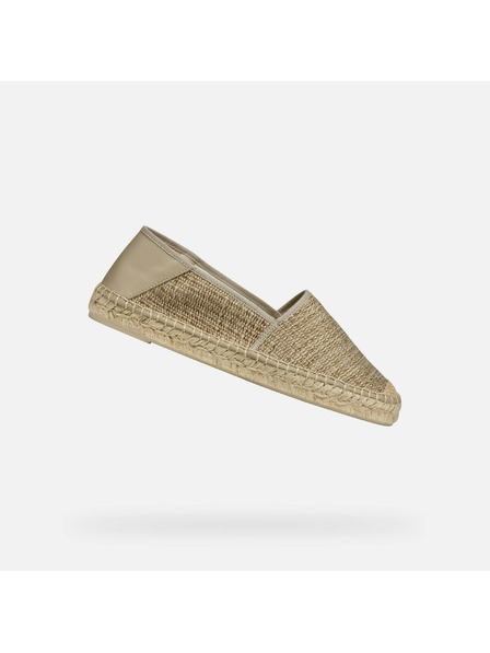 Geox Béžové dámské espadrilky Geox Lampedusa