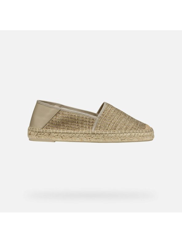 Geox Béžové dámské espadrilky Geox Lampedusa