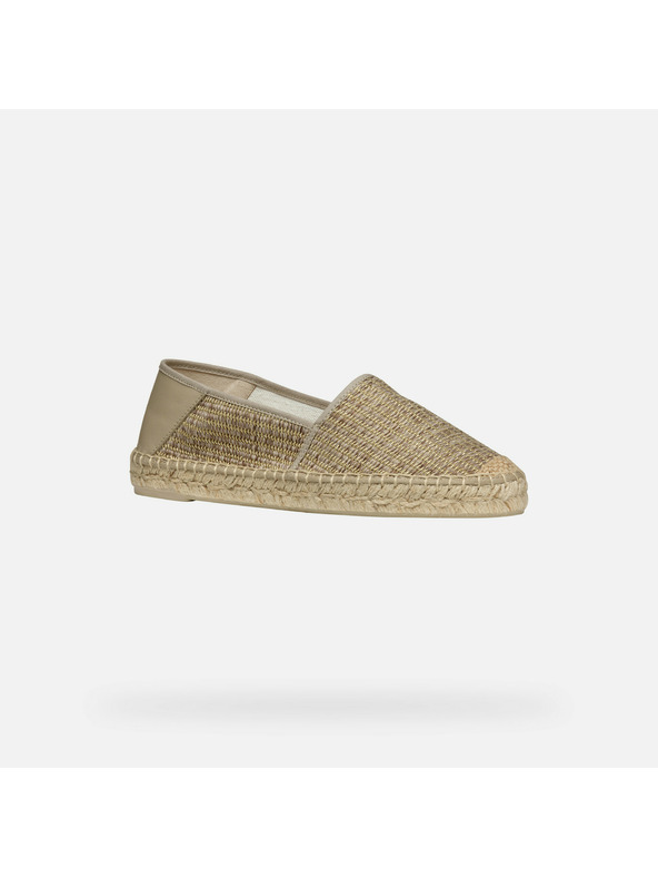 Geox Béžové dámské espadrilky Geox Lampedusa