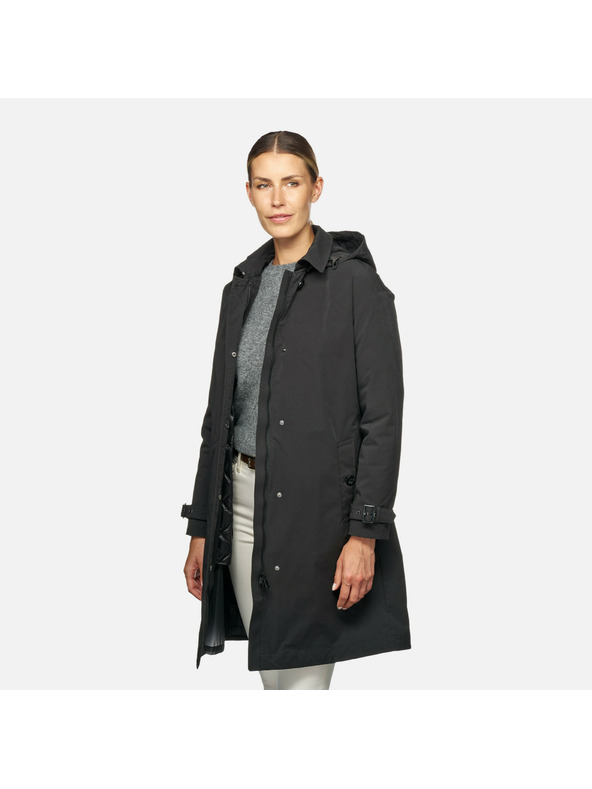 Geox Černá dámská bunda Geox Anyweco