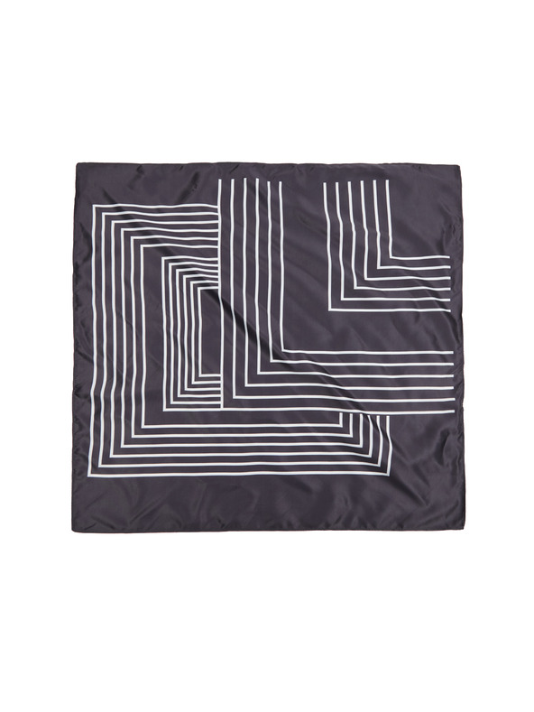 Orsay Černý dámský vzorovaný šátek ORSAY