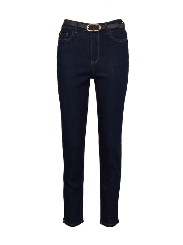 Orsay Tmavě modré dámské mom džíny ORSAY