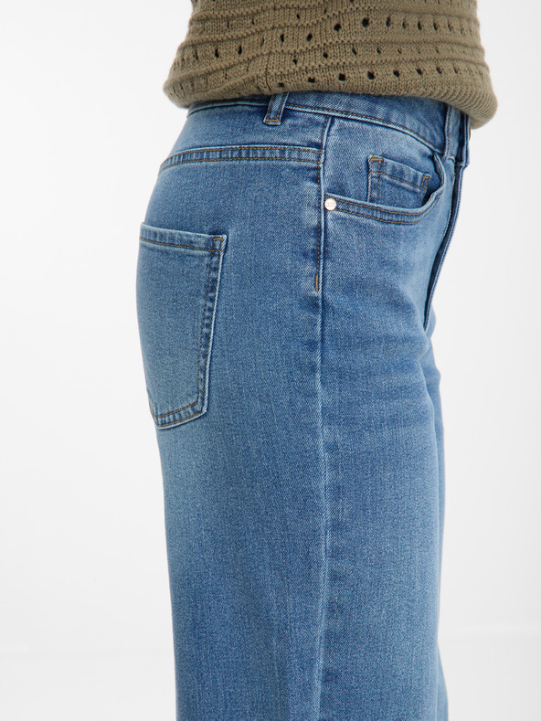 Orsay Modré dámské wide leg džíny ORSAY