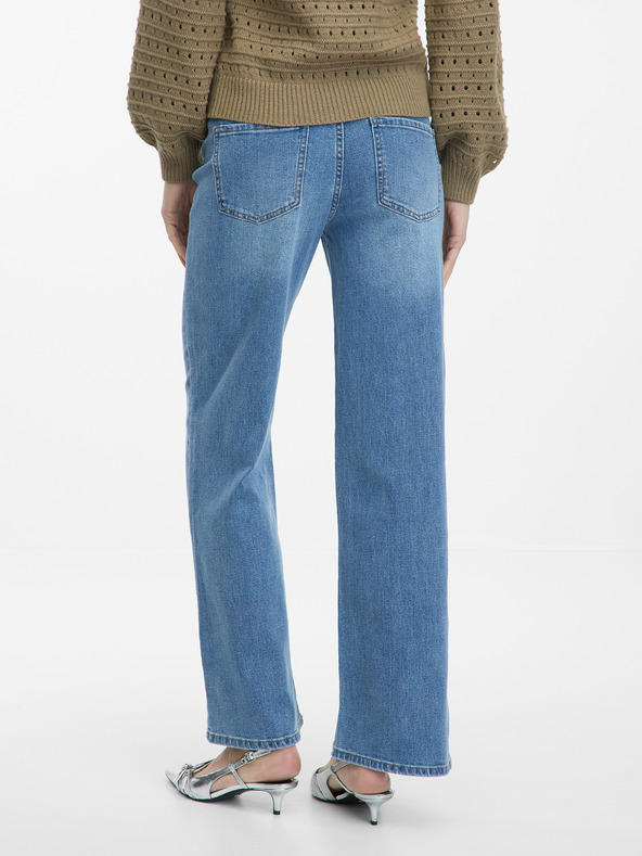 Orsay Modré dámské wide leg džíny ORSAY