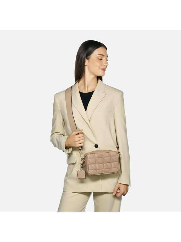 Geox Béžová dámská kabelka Geox Narcisia