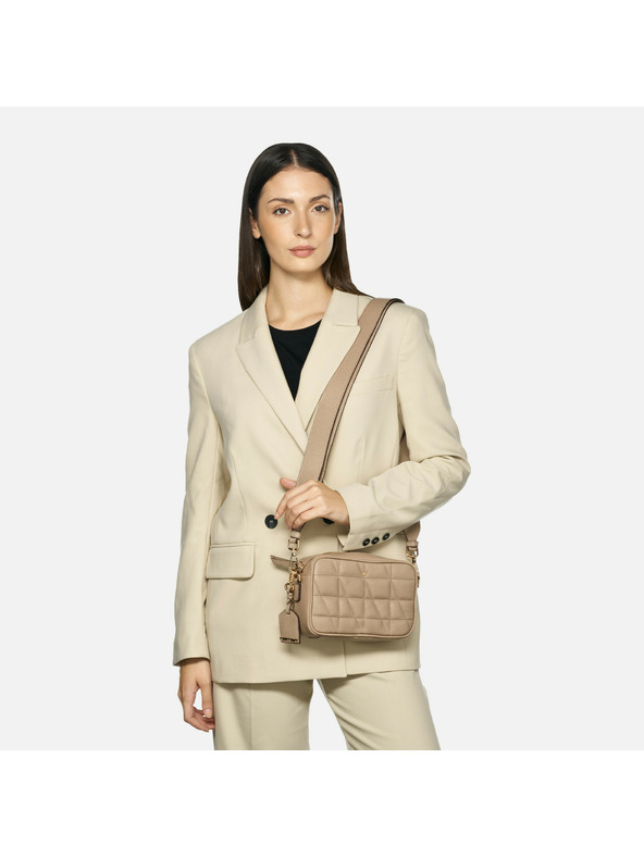 Geox Béžová dámská kabelka Geox Narcisia